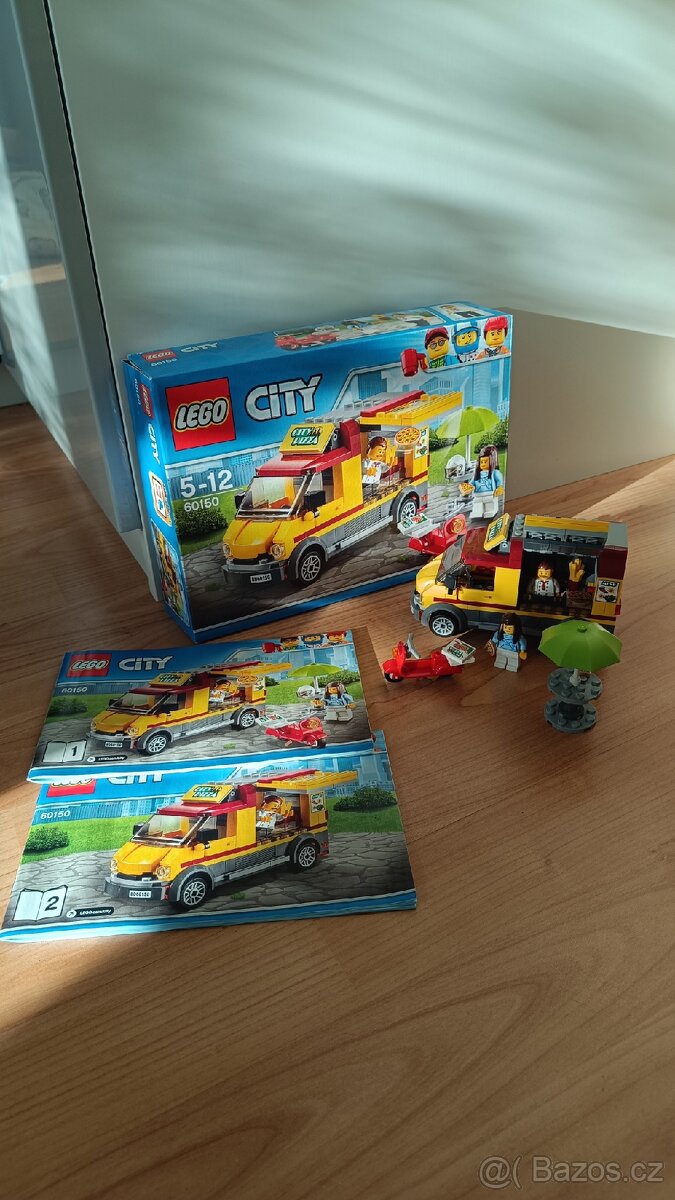 Lego 60150 dodávka s pizzou