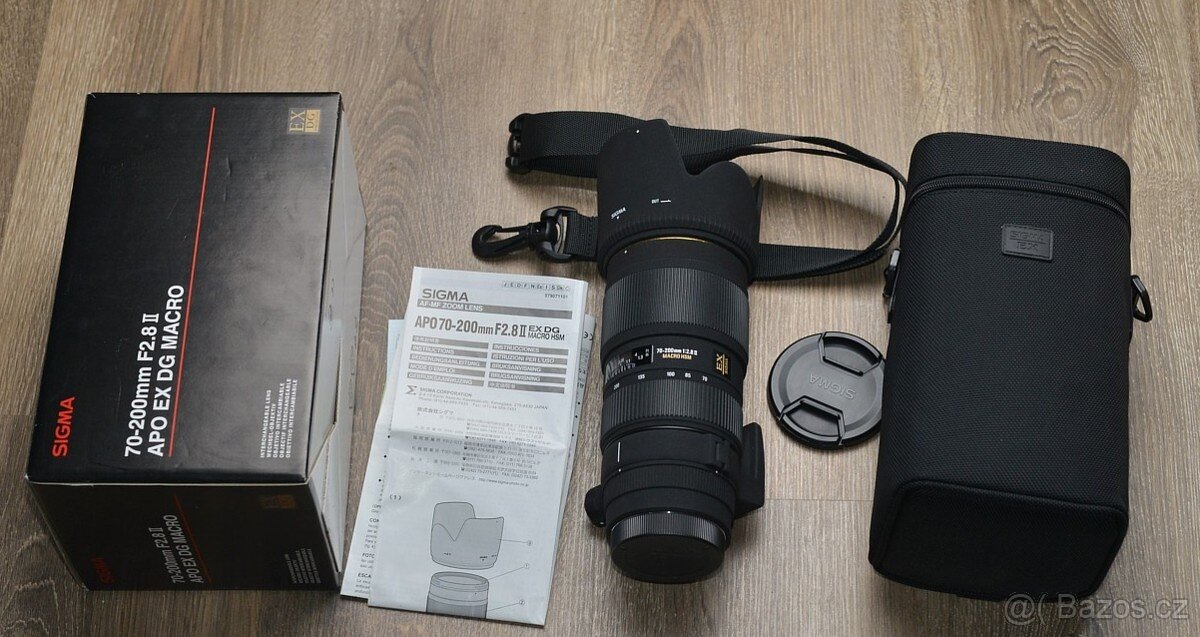 pro Canon-Sigma 70-200mm F2.8 APO DG MACRO HSM II