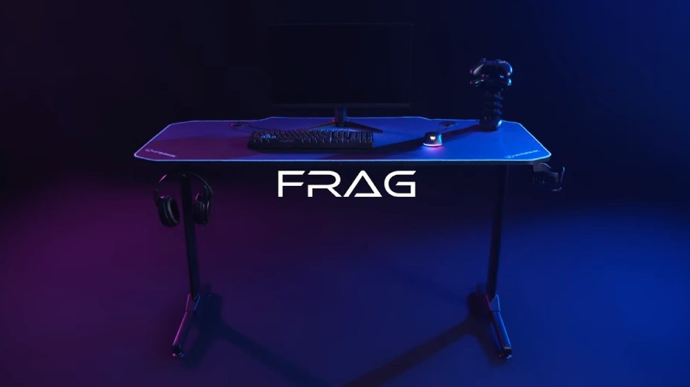 Herní Stůl Ultradesk FRAG WHITE