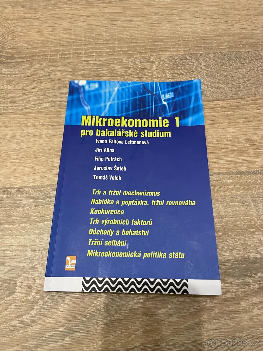 Mikroekonomie 1 - pro bakalářské studium
