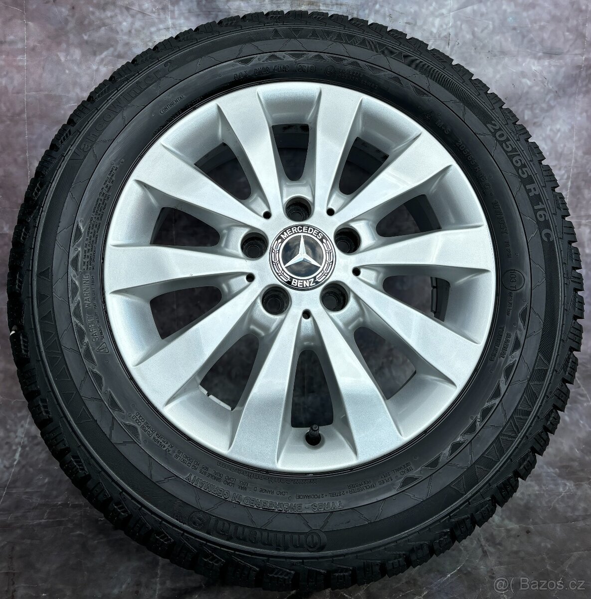 Originální Alu kola Mercedes-Benz V, Vito,Viano 205/65R16C