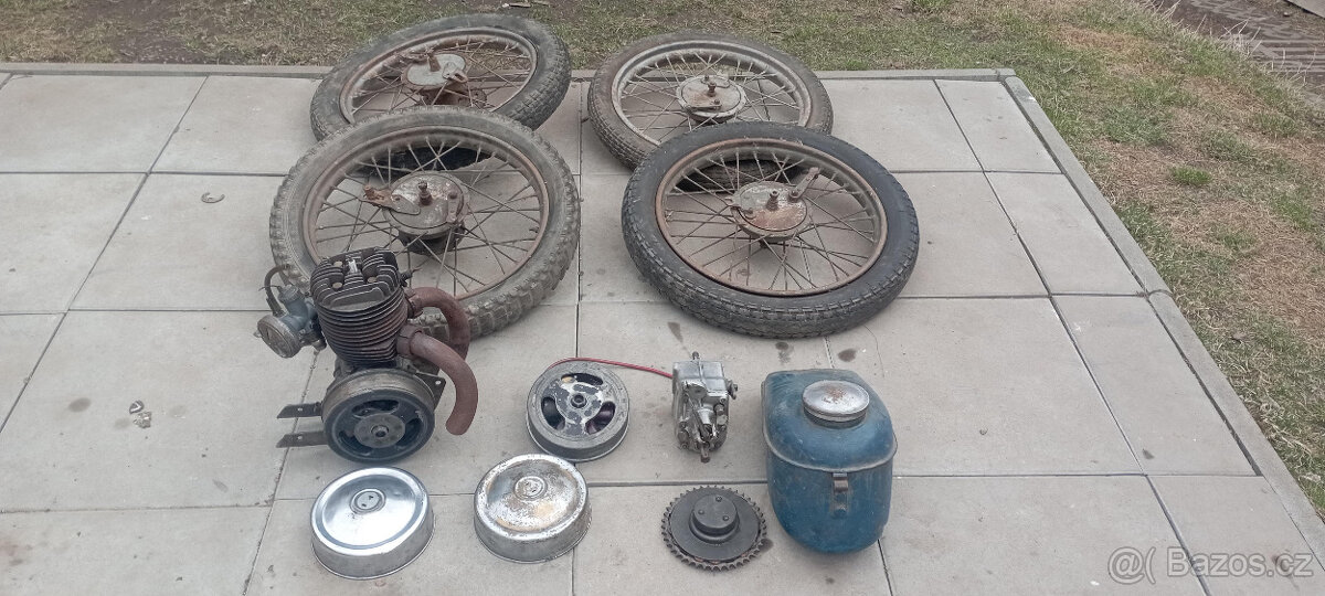 jawa 175/205 special ČZ 175 standard
