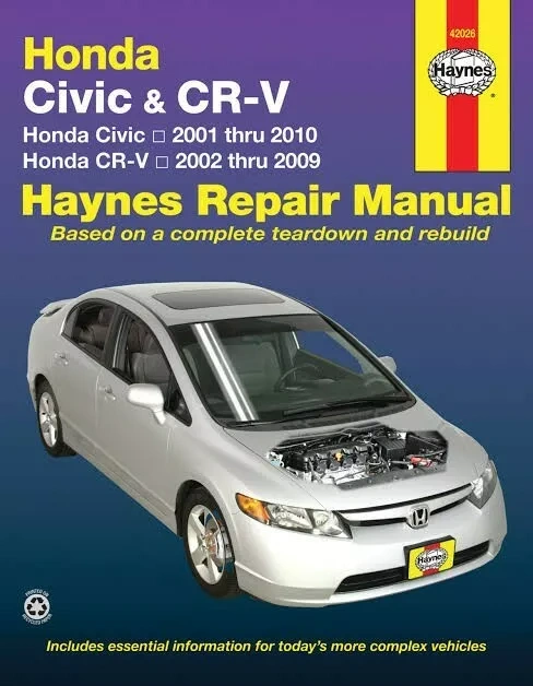 Honda Civic & CR-V 2001-2010 - Servisní manuál