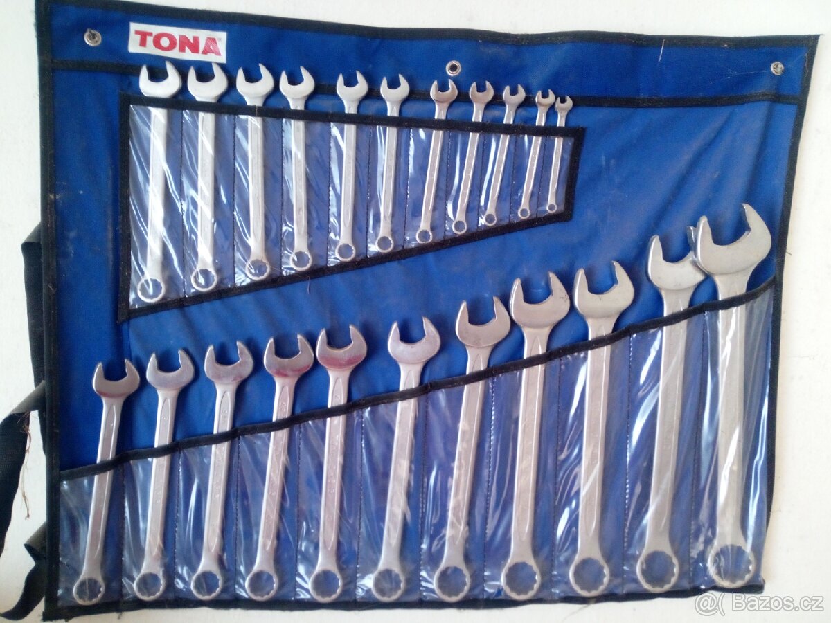 Sada očkoplochých klíčů TONA rezervace do2.5