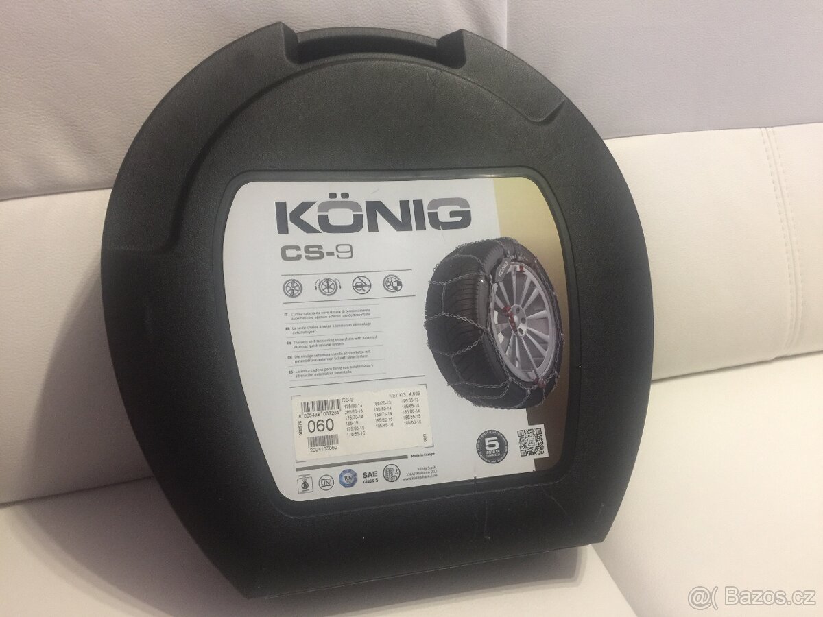 Sněhové řetězy König CS-9 rozměr 60