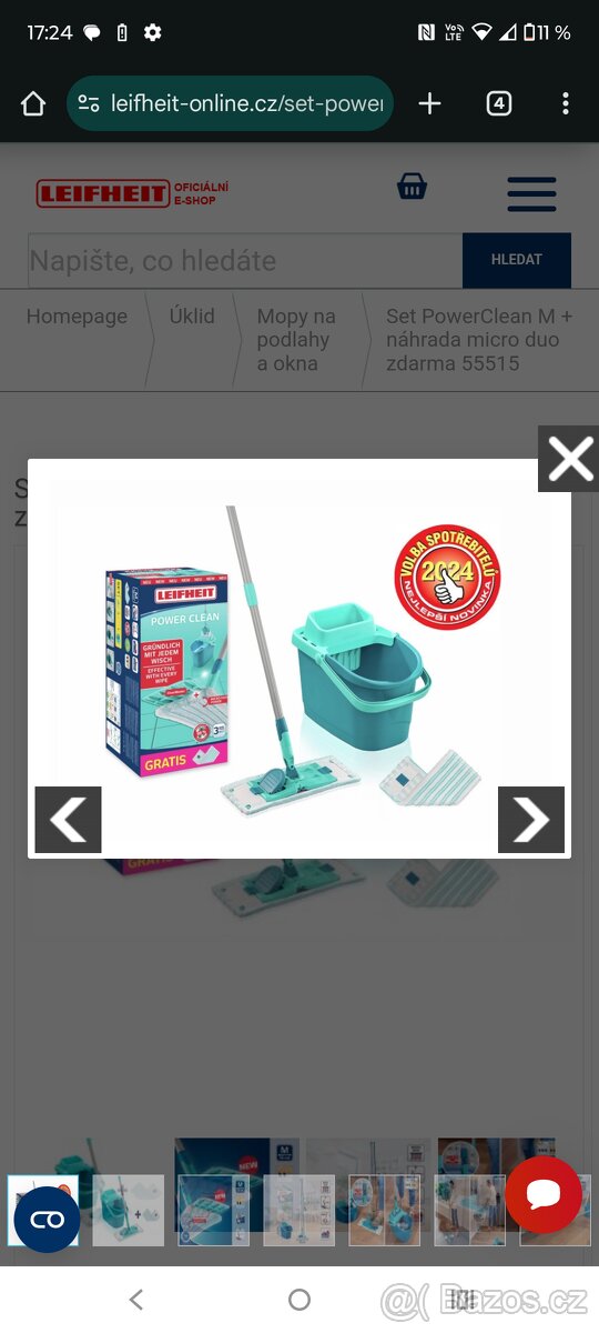 Leifheit PowerClean mop