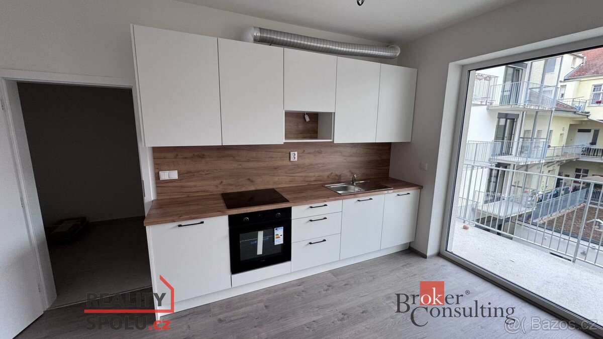 Pronájem, byty/1+kk, 28 m2, Křenová 551/43, 60200 Brno, Brno
