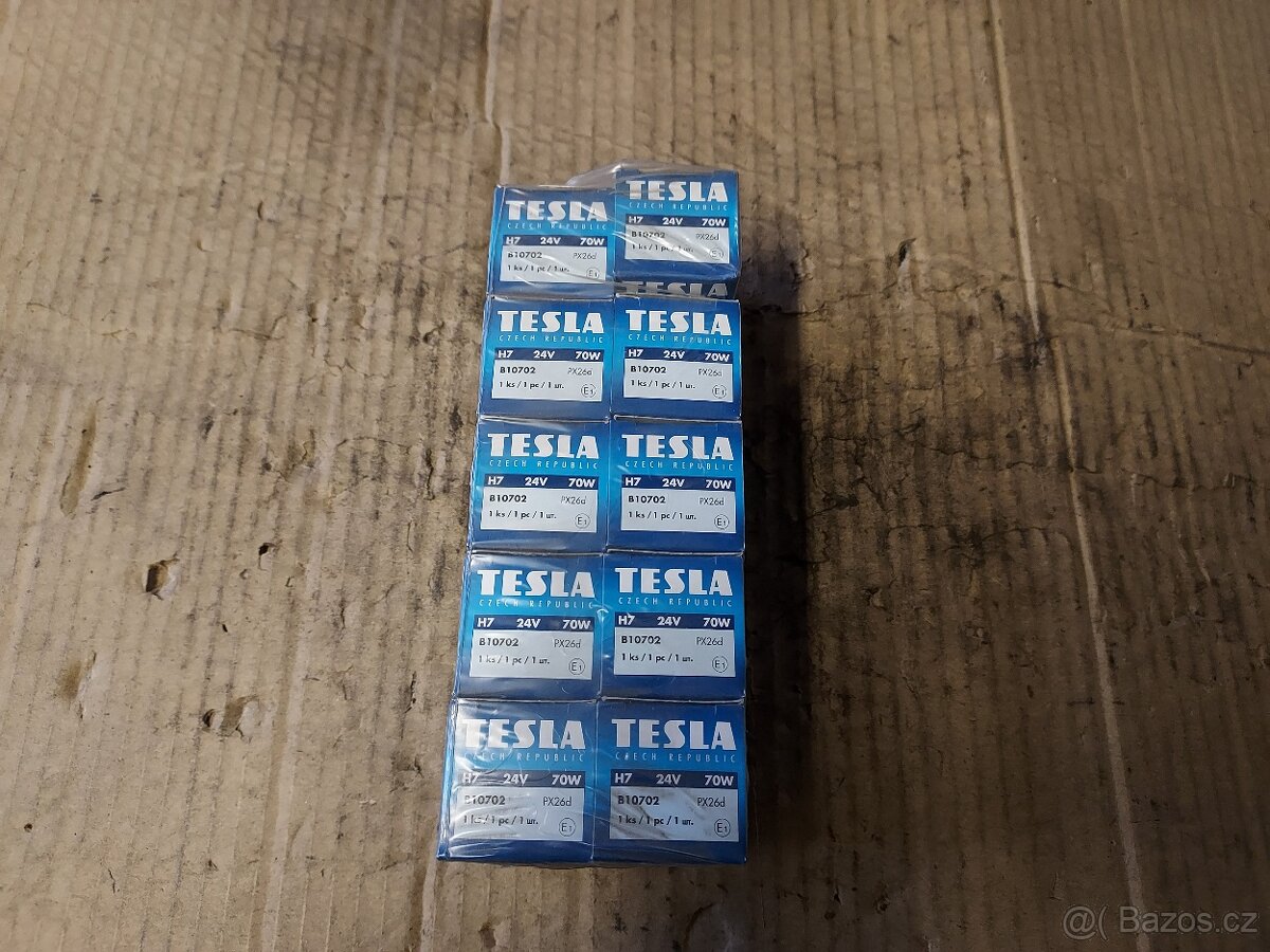 žárovky H7/24V/70W