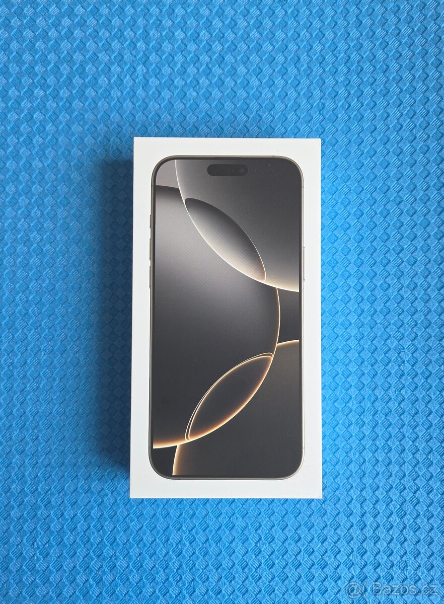 iPhone 16 Pro Max 512GB Natur NOVÝ NEROZBALENÝ