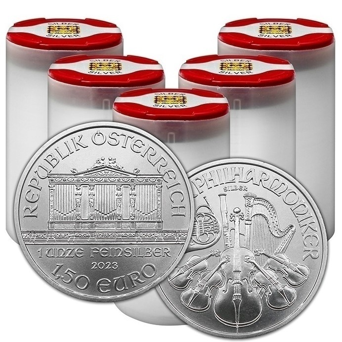 Koupím stříbrné investiční mince, 1oz