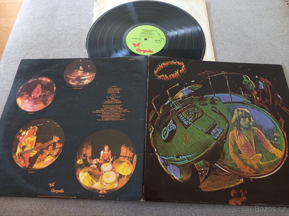 TEN  YEARS  AFTER „Rock n Roll Music to the World“ /Chrysali