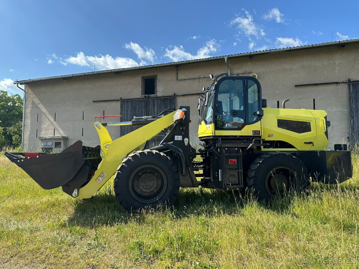 Kloubový kolový čelní kolový nakladač 2,6t