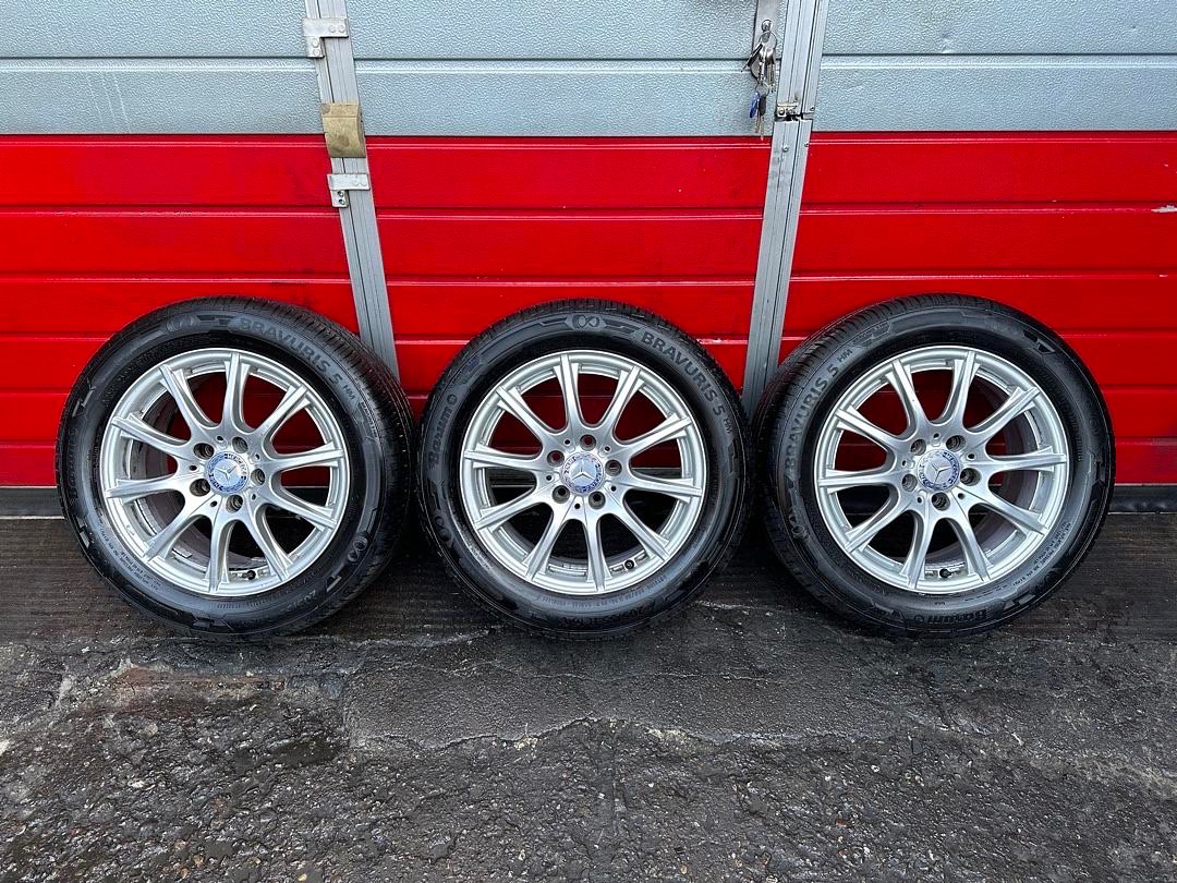 ALU kola Mercedes 3x A2054012400 16" 6,5J ET38 + 205/55/R16