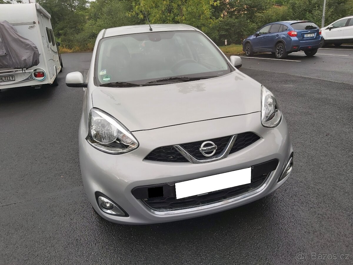 Nissan Micra 1.2 59 kw, 2015, jen 15.000 km