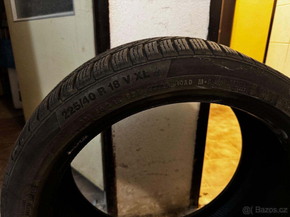 Zimní pneu Continental 225/40 18