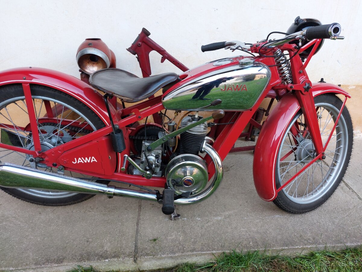 Jawa 175 prirubova Special Standard + podvozek perak