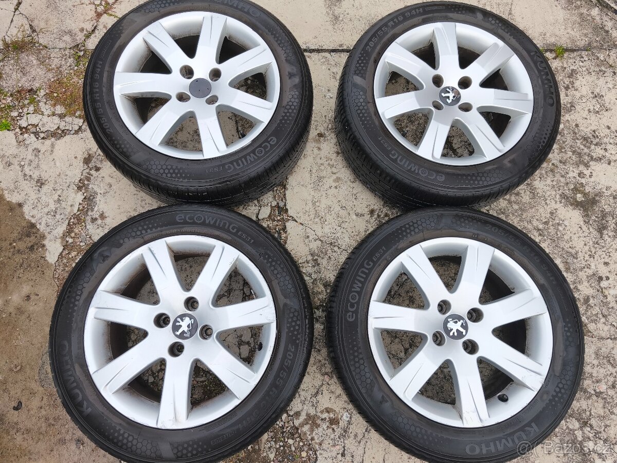 16" 4x108 al disky originál Peugeot / Citroen 7x16 ET32