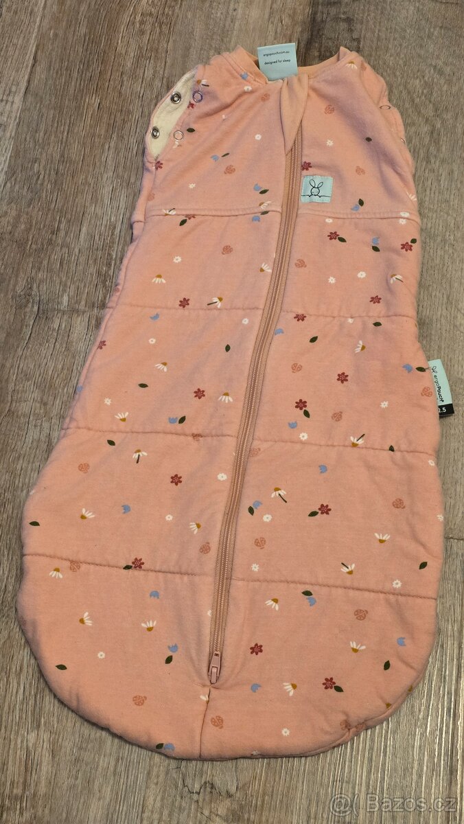Zavinovačka a vak na spaní 2v1 Ergopouch Cocoon Daisies 2,5