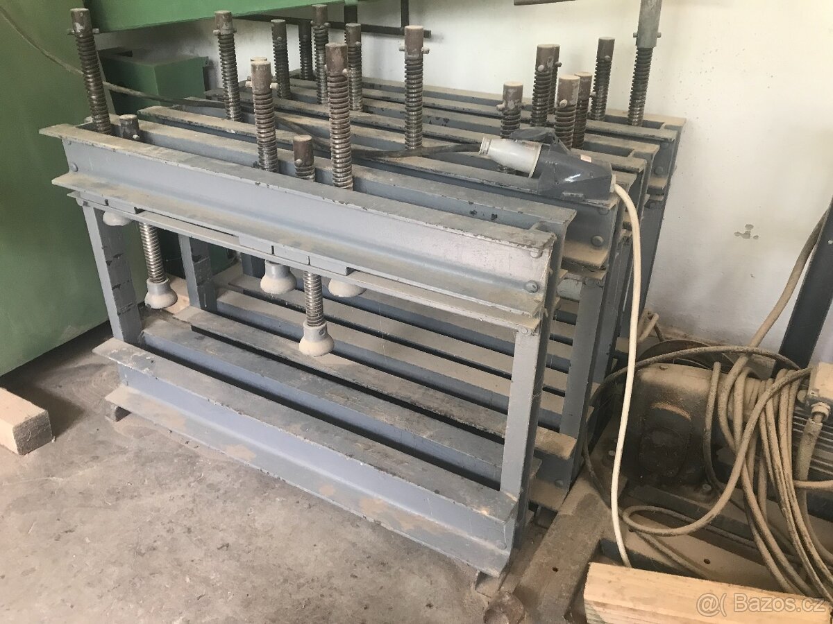 Ruční přestavitelný dýhovací lis - POKY