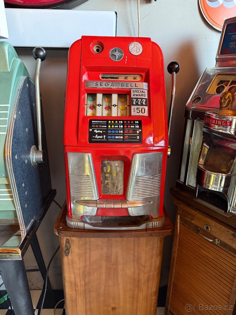 Jednoruký bandita Sega Bell 1957 originál