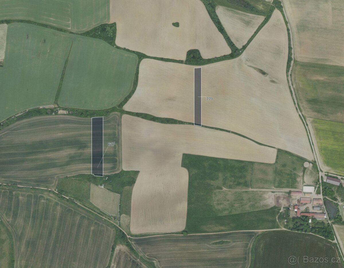 Zemědělská půda, prodej, Podluhy, Beroun