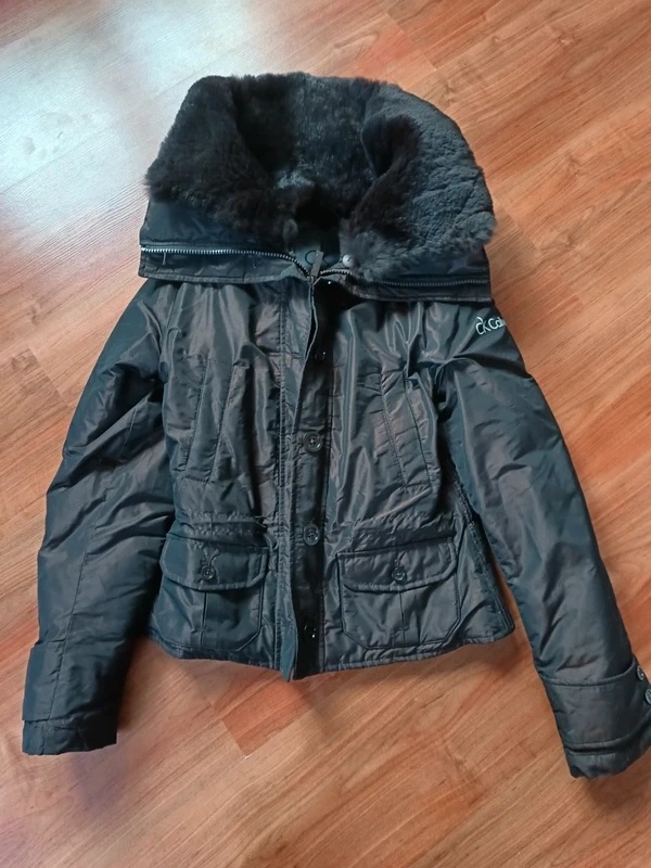 péřová zimní bunda Calvin Klein xs origoš