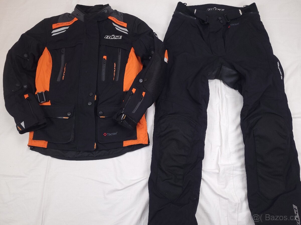 Büse Highland Orange dámska textilná moto kombinéza 38/40 S/