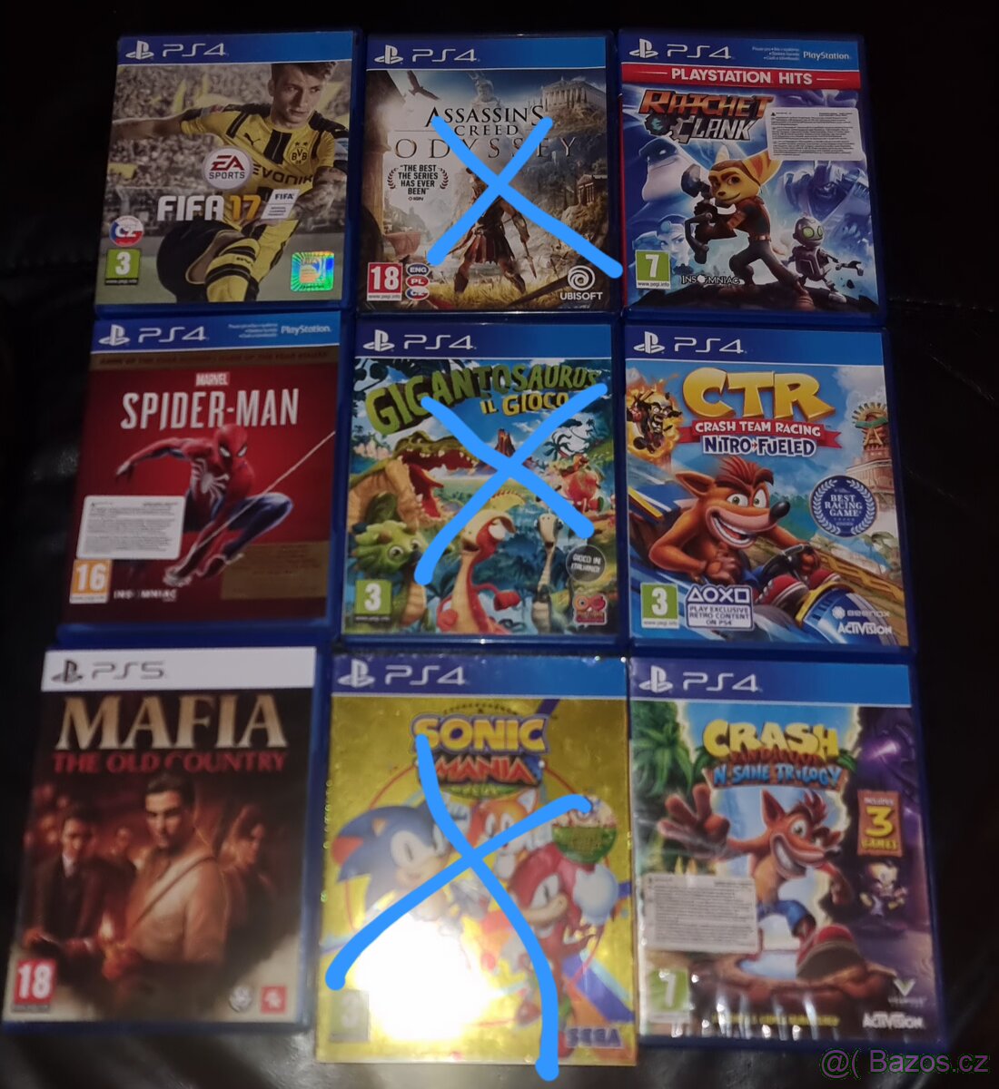 Hry na PS4 a 1x na PS5