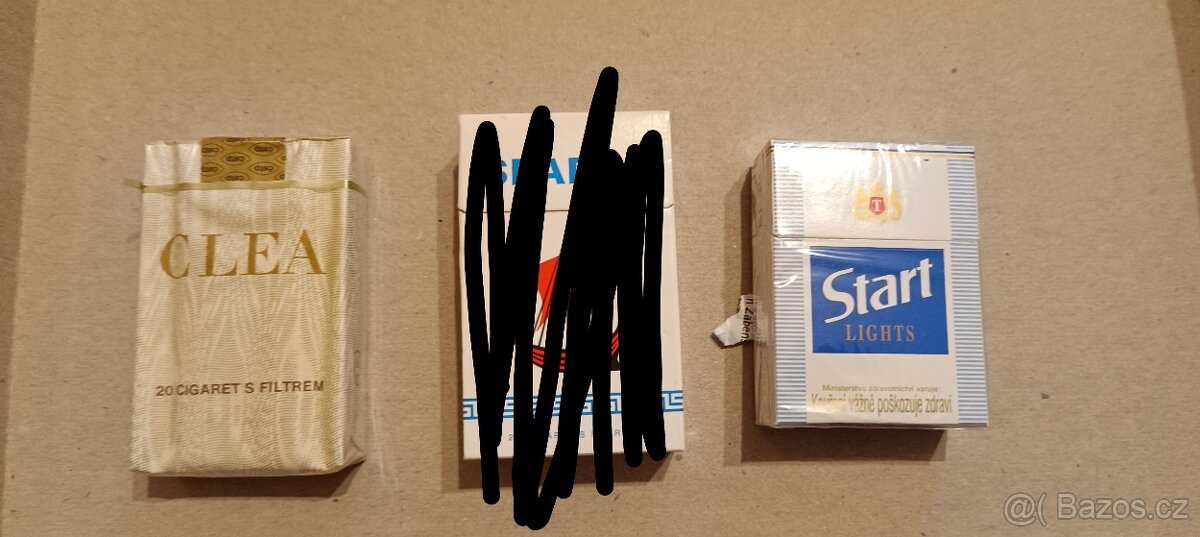 Sběratelské cigarety ČÍST POPISEK