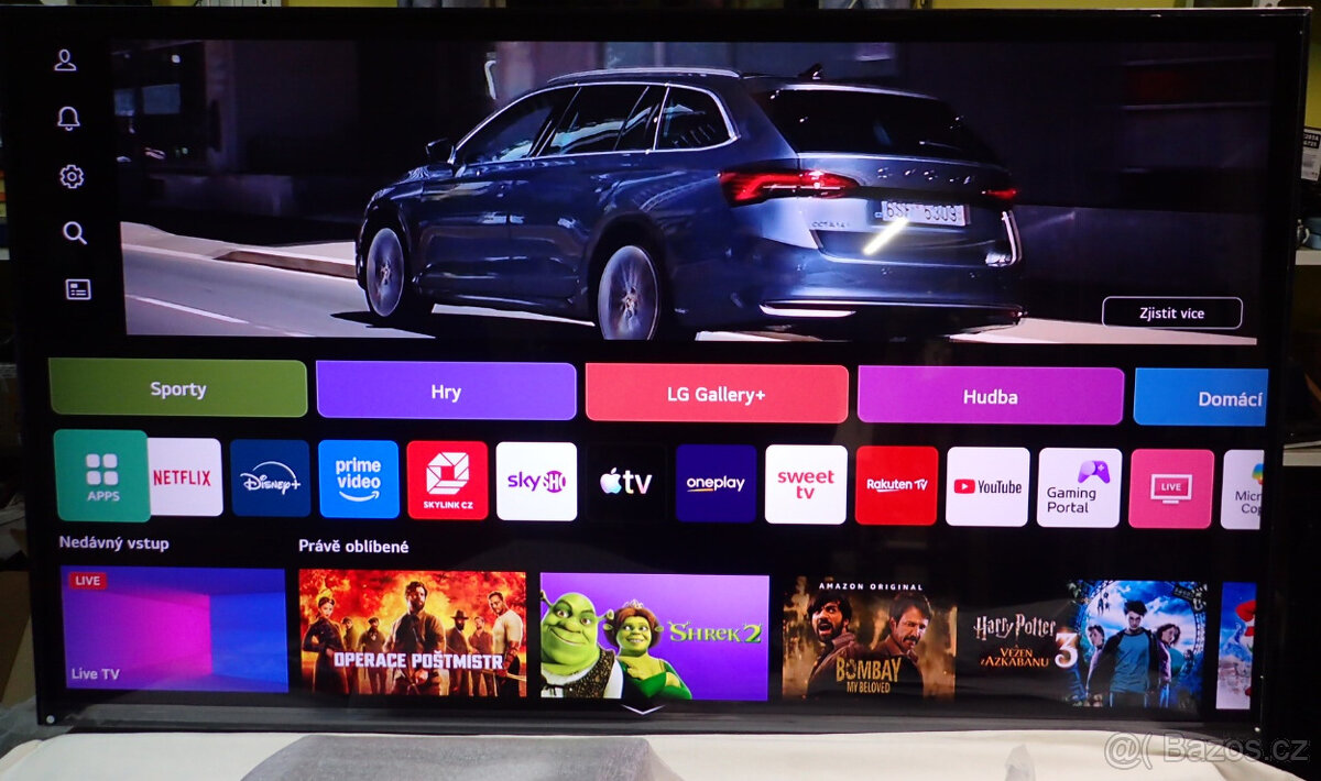 TV LG 43QNED87A6D SMART, QNED, 109cm, 4K Nové čti