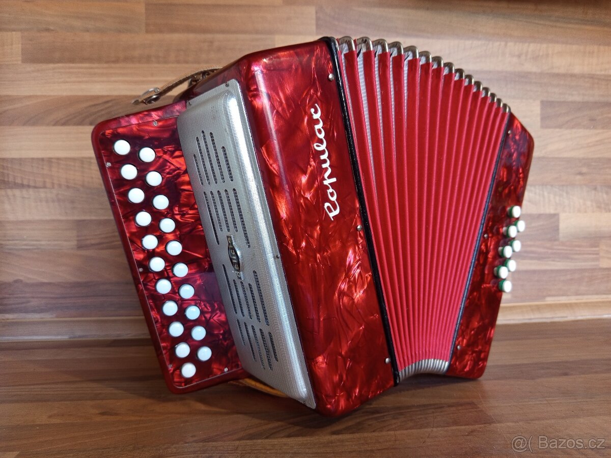 Heligonka (harmonika,akordeon) Delicia Popular