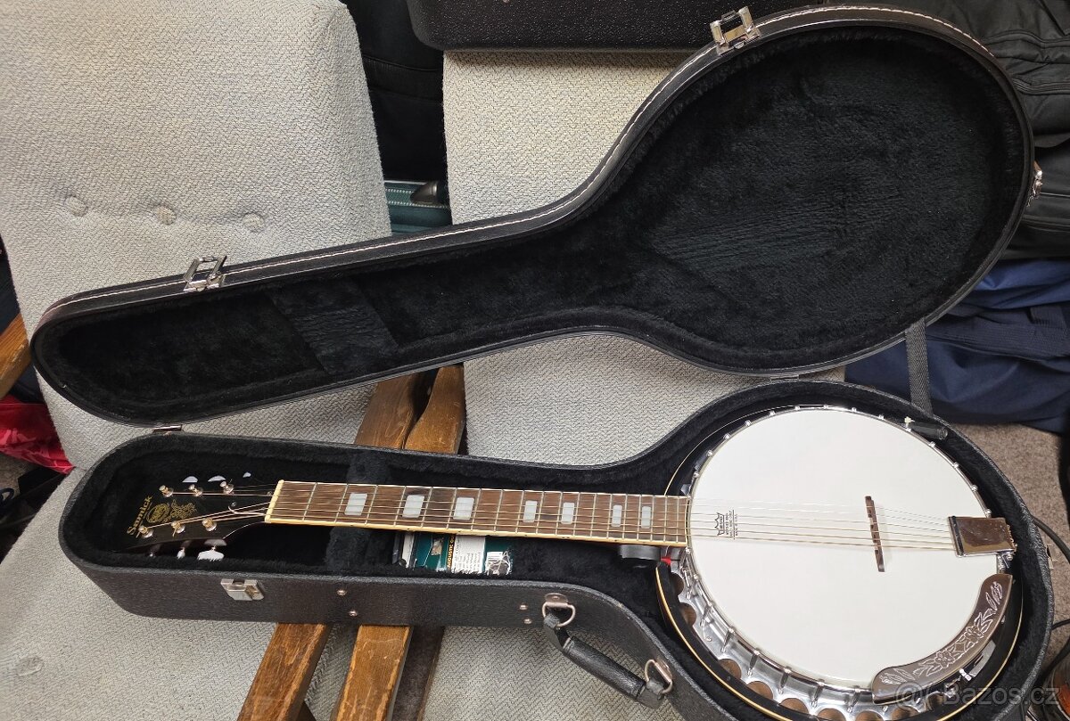 PRODÁM 6 strunné banjo SAMICK.