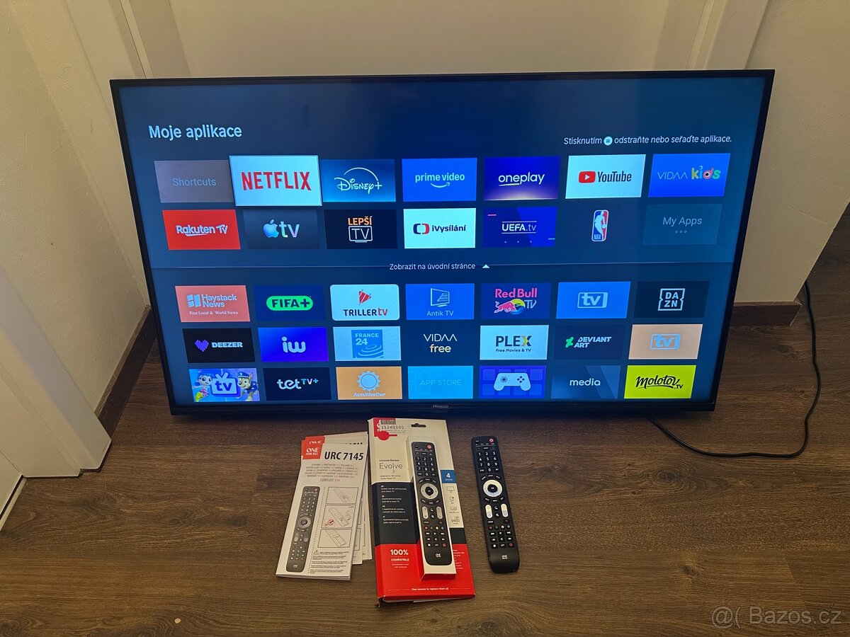 4K smart televize Hisense - WiFi - 43” - 108cm