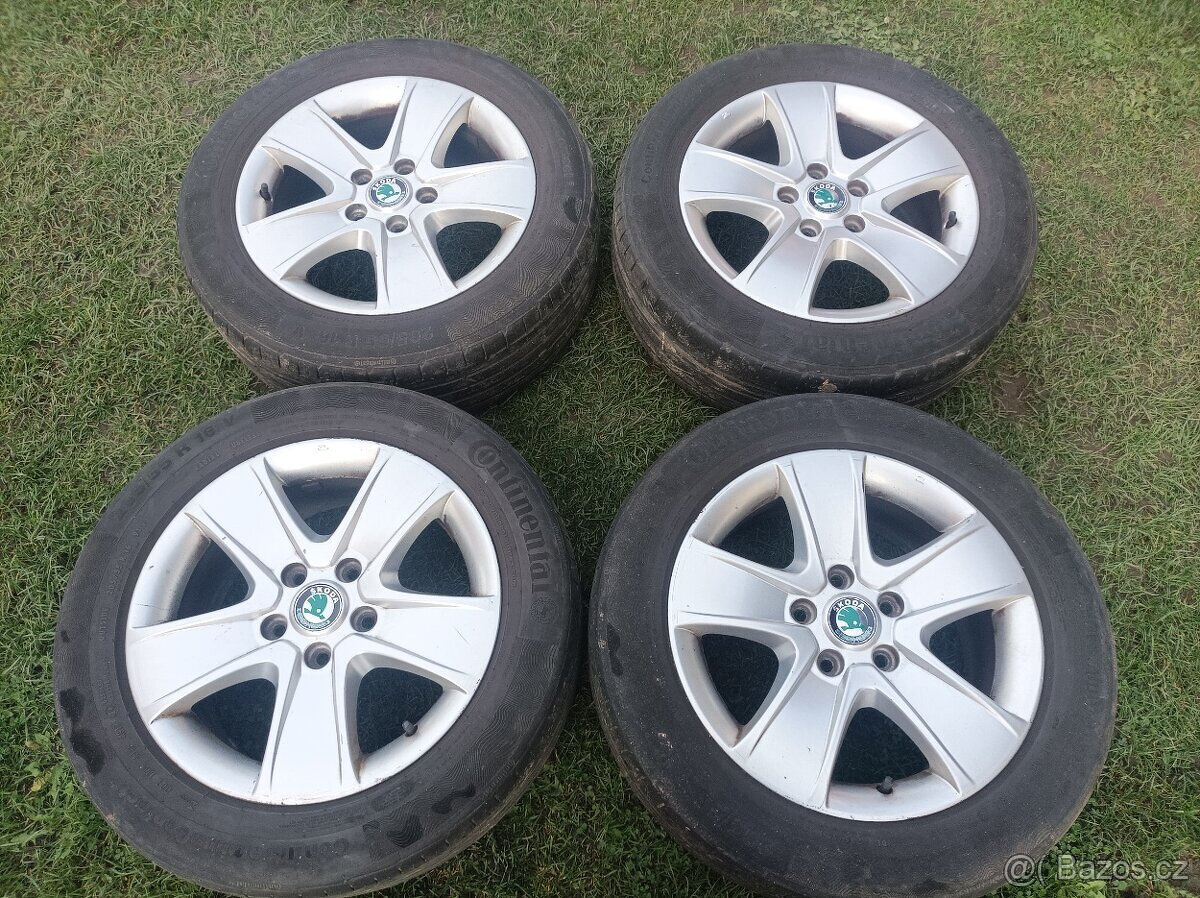 Litá kola 16", rozteč 5x112