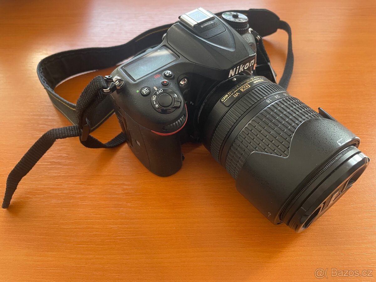 Nikon D7200 s objektivem 18-140