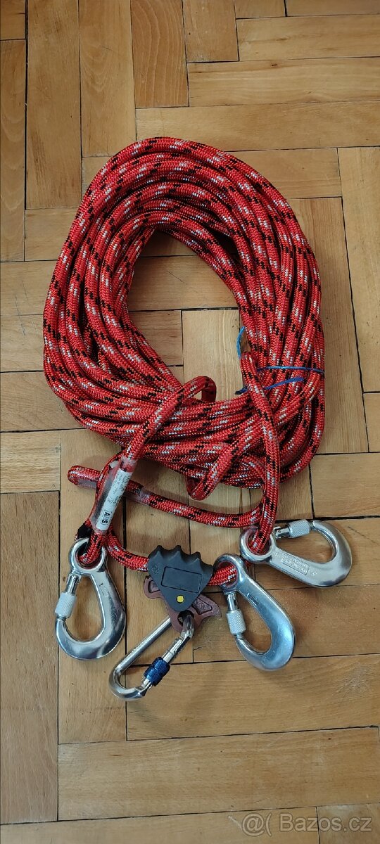 Montážní lano 23m Topsafe