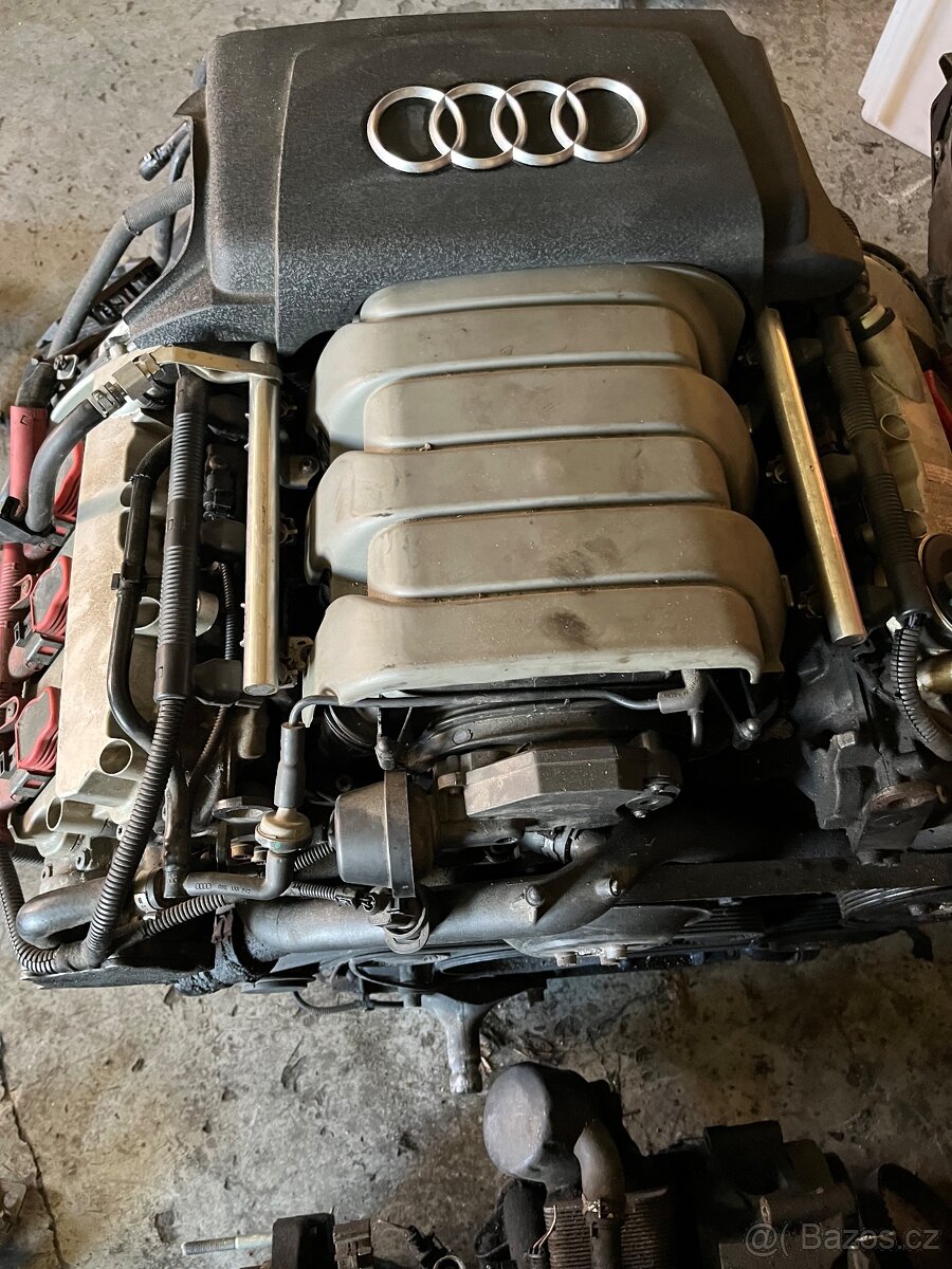 Motor 2.4 V6 130kw Audi A6 C6 kód motora BDW