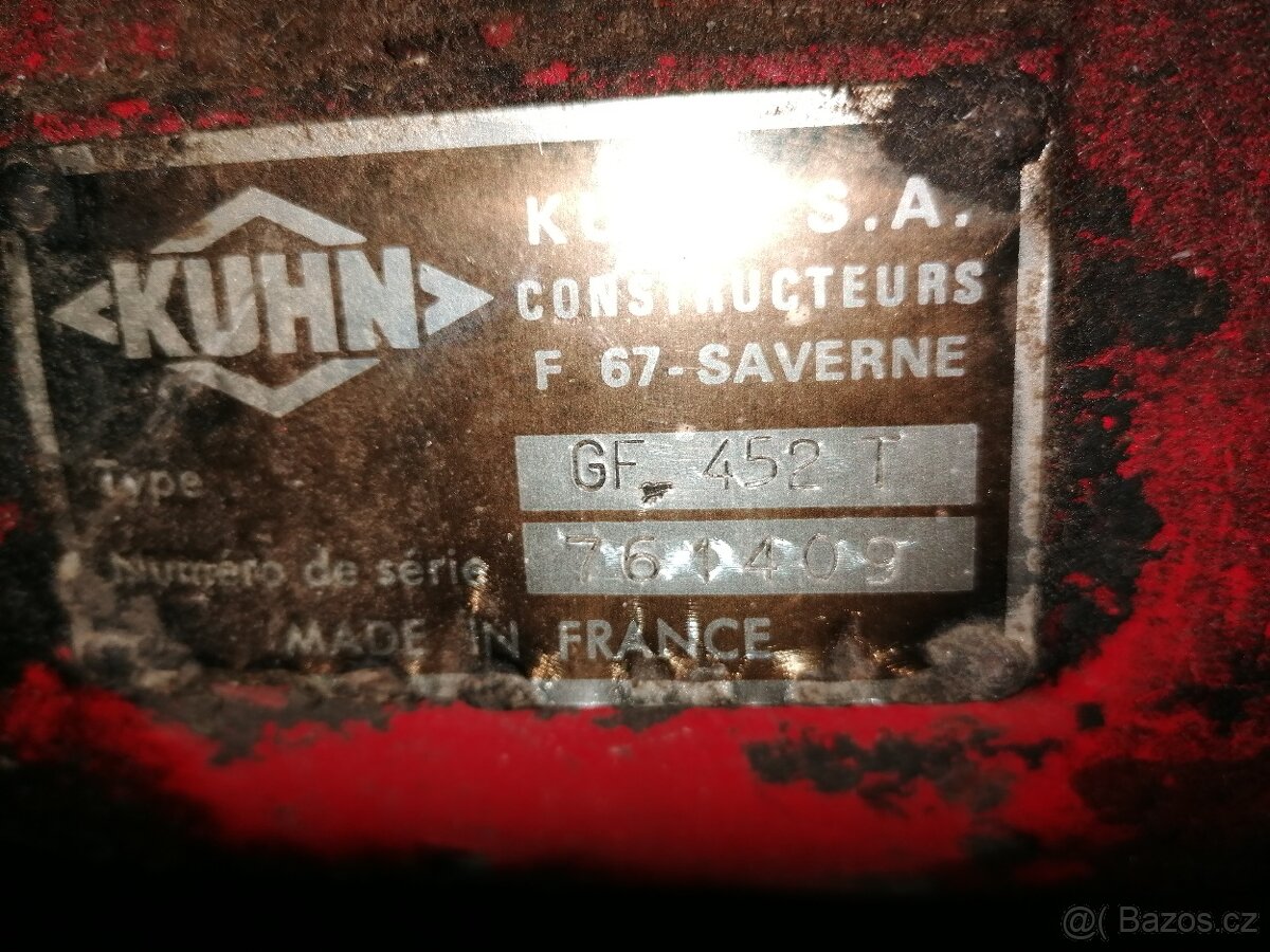 Obraceč Kuhn 452 T
