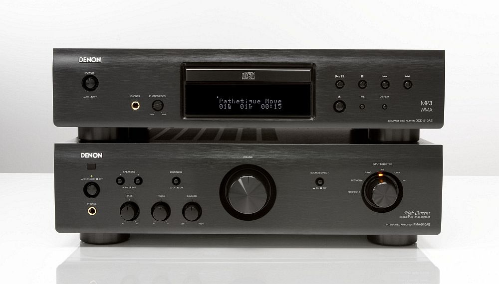 DENON PMA-510AE (zesilovač) + DENON DCD-510AE (CD player