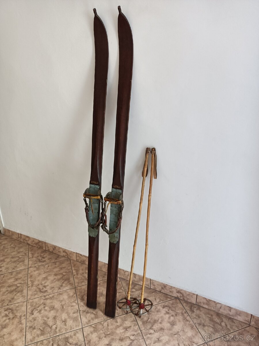 Starožitné lyže AnderSport 180cm