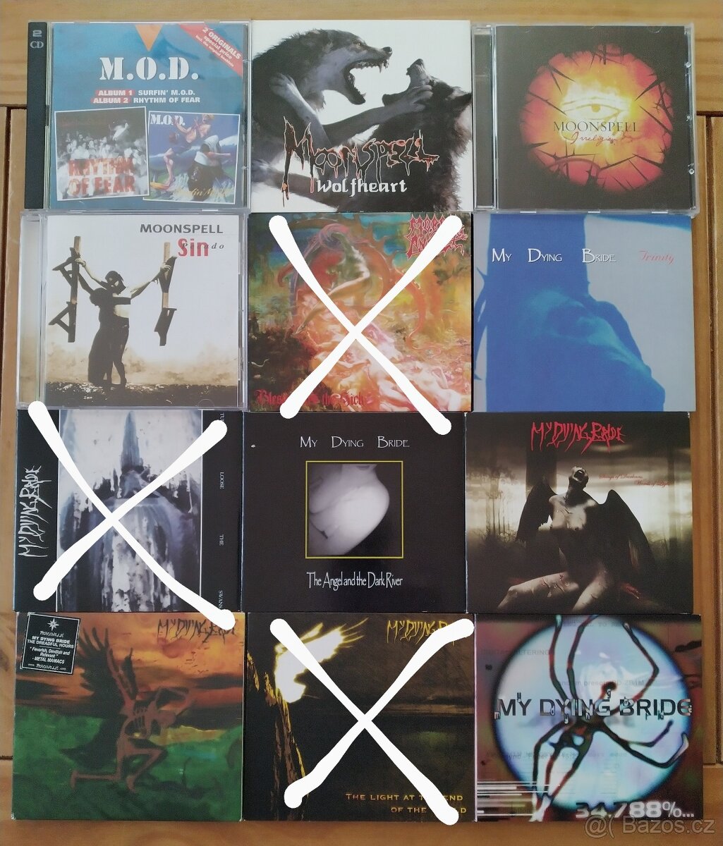 CD metal - zahraniční, část C - SLEVA :