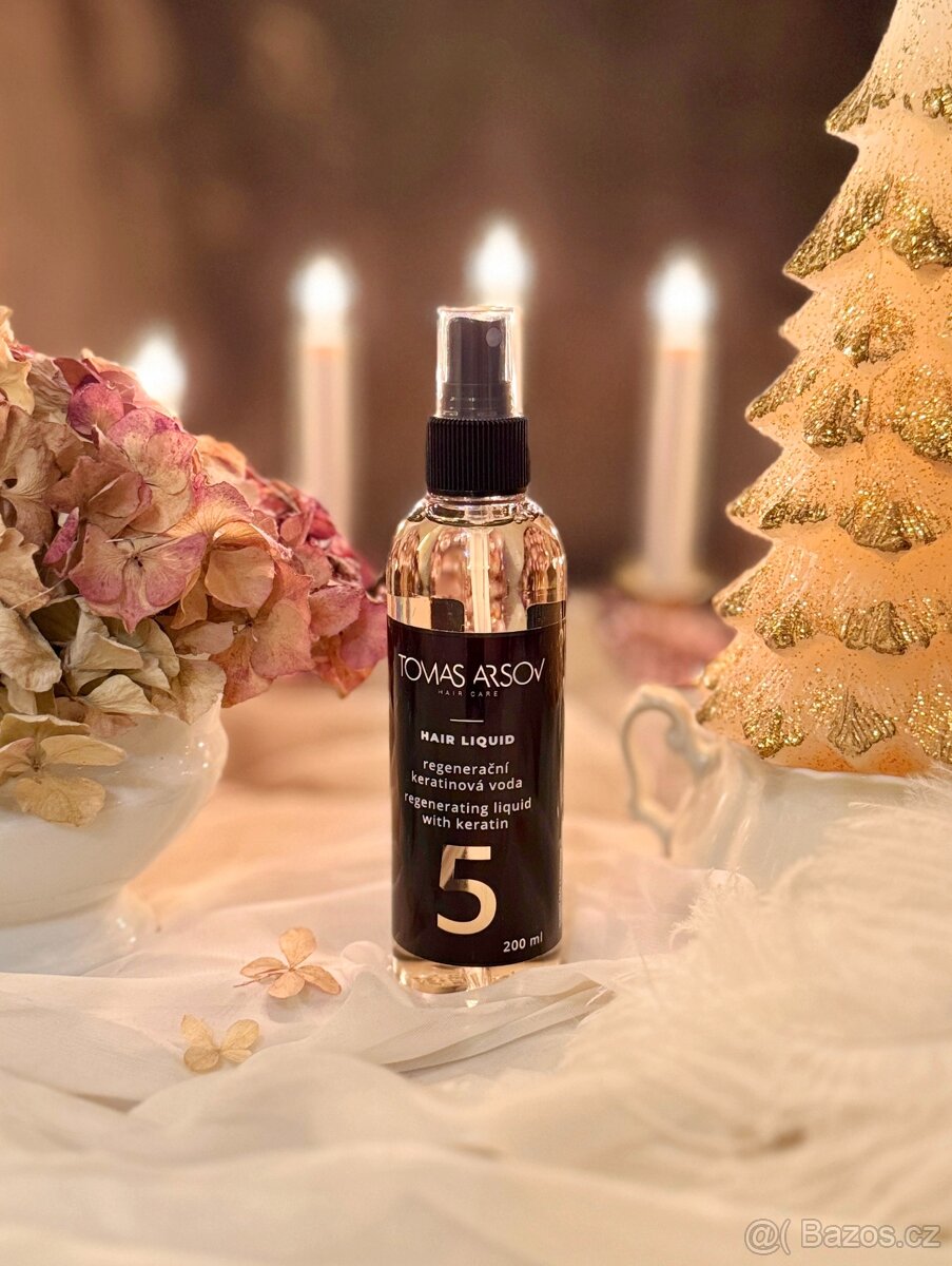 TOMAS ARSOV HAIR LIQUID Regenerační Keratinová voda 200 ml