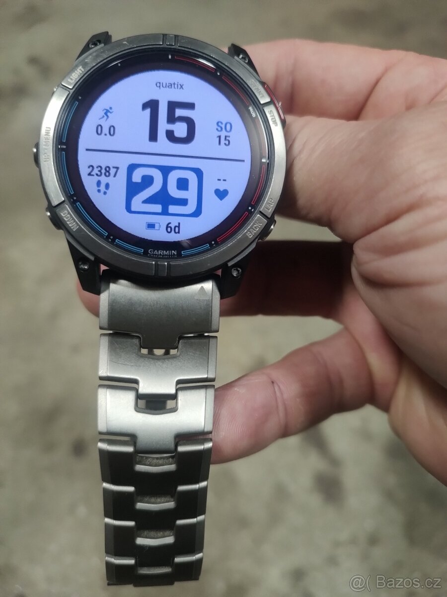 Garmin Quatix 7X Solar Titan