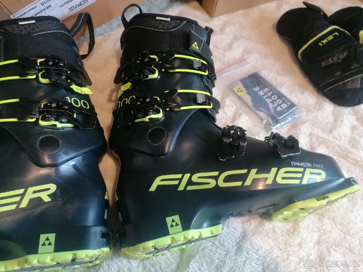 Fischer Ranger Free 100 walk dyn lyžáky 27,5cm