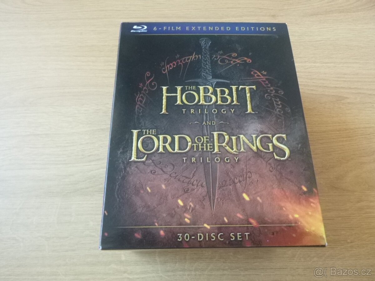 HOBIT + PAN PRSTENU (KOLEKCE STREDOZEME - 30 DISK) cz