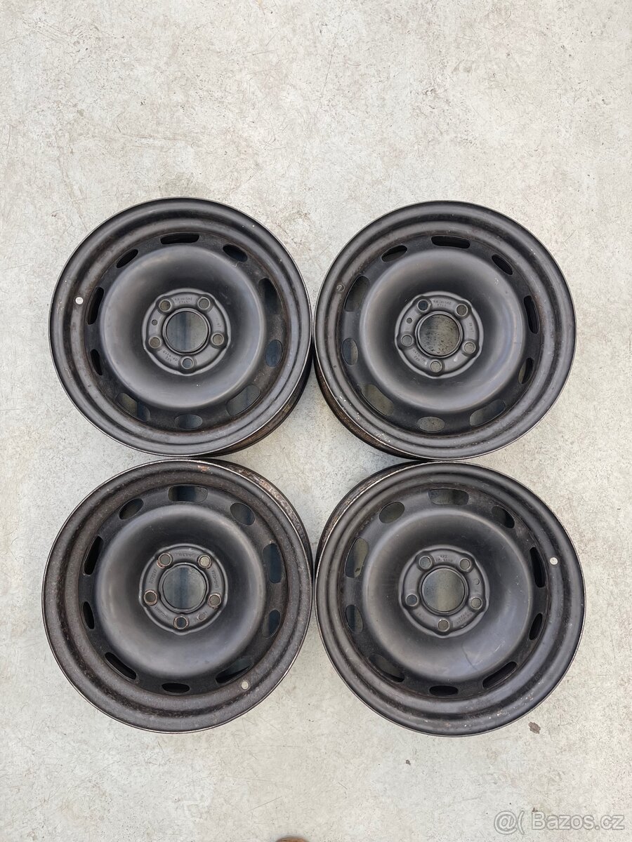 Prodám plechové disky R15 – rozteč 5x108