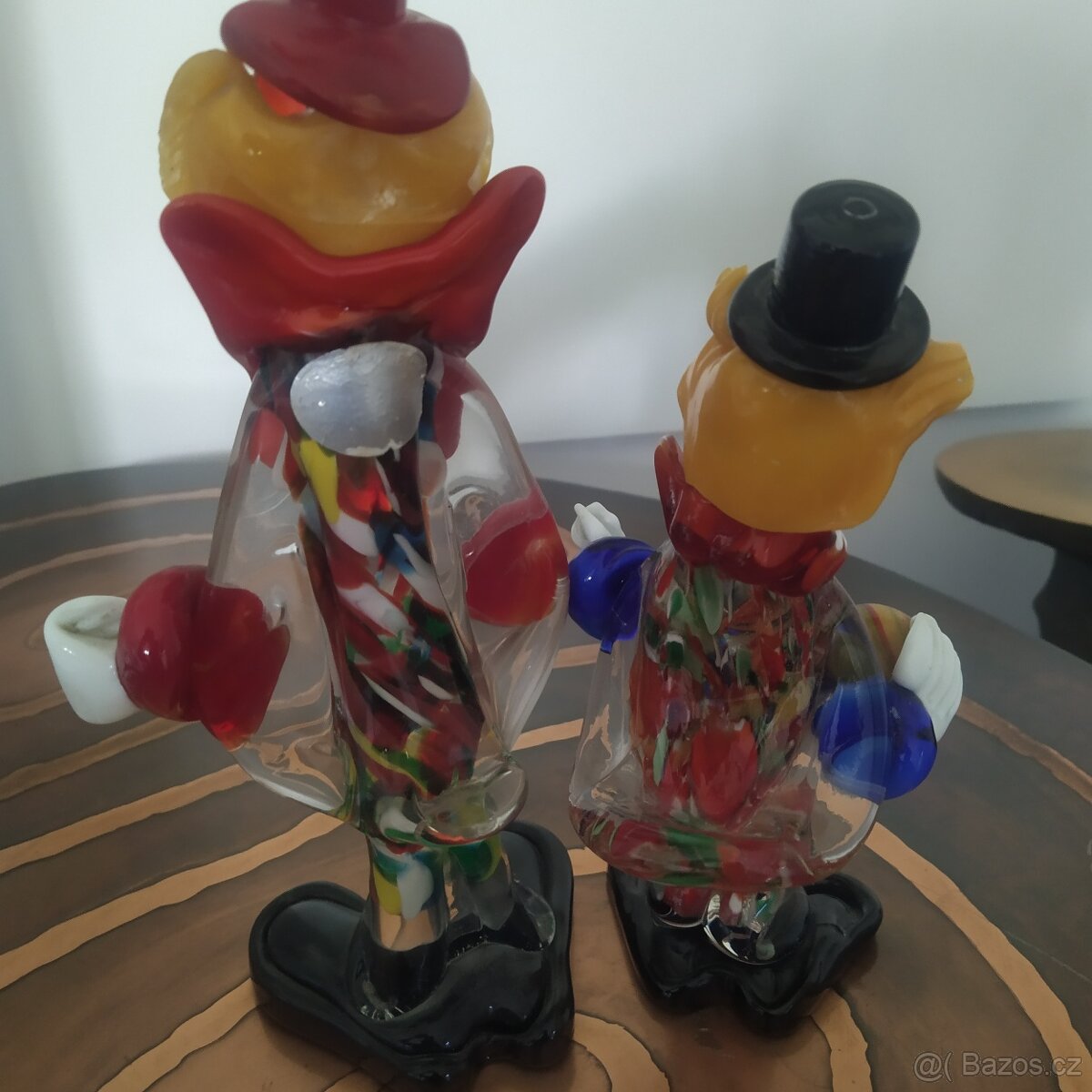 Prodám dva harlekyny murano