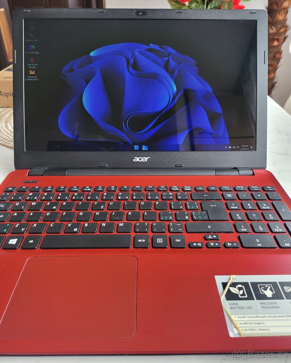 Acer Aspire E15 (E5-511-C4AG) Čtyřjádro
