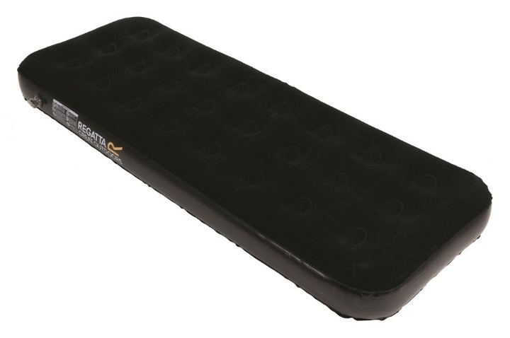 Regatta Flock Airbed Sgl Black nafukovací matrace