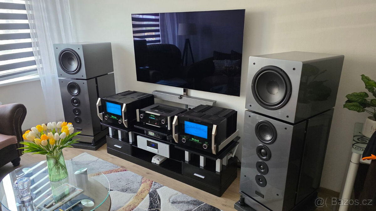 Dynaudio Consequence MK II - nové basáky, velmi pěkný stav